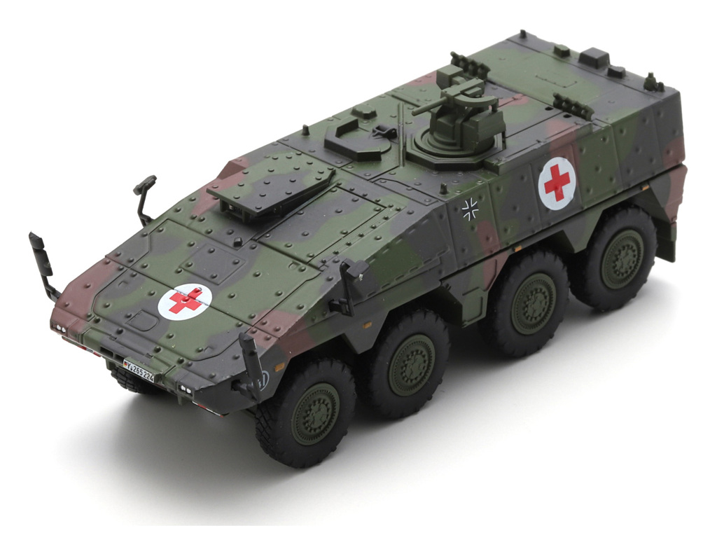 Boxer BW SANI camouflage Modell von Schuco 1:87