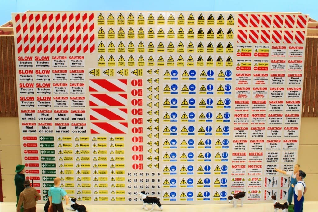 Bauernhof Aufkleber Set-1