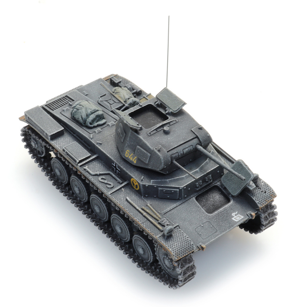 Panzer Kpfw. II Ausführung C grau Modell von Artitec 1:87