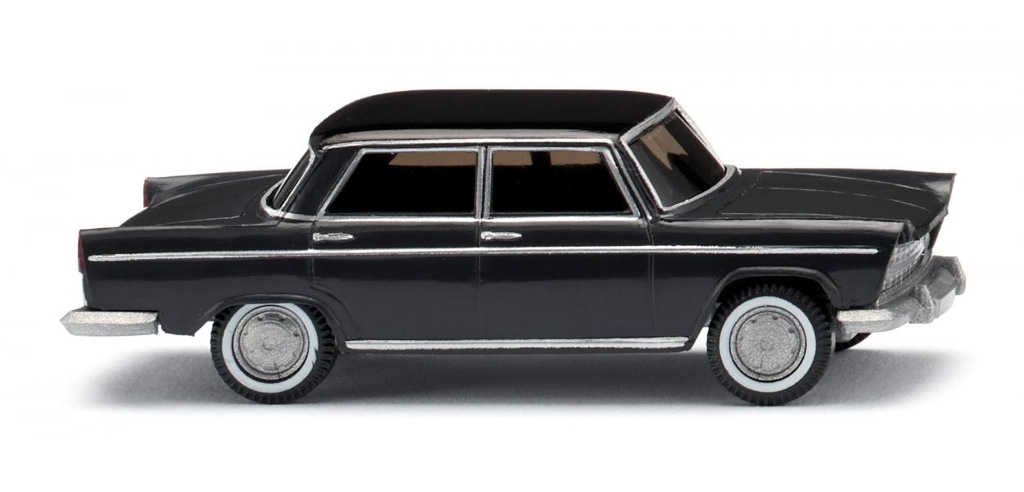 Fiat 1800 mittelgrau Modell von WIKING 1:87