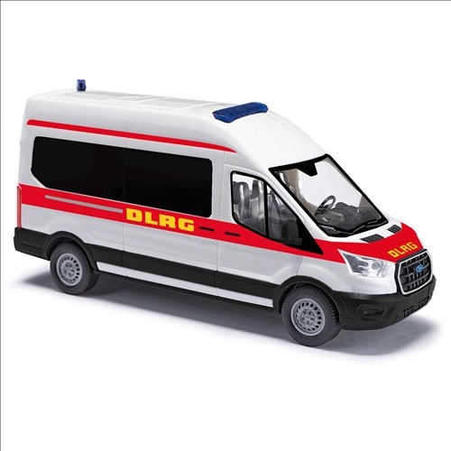 Ford Transit 2014 Bus, DLRG FORMNEUHEIT Modell von Busch 1:87