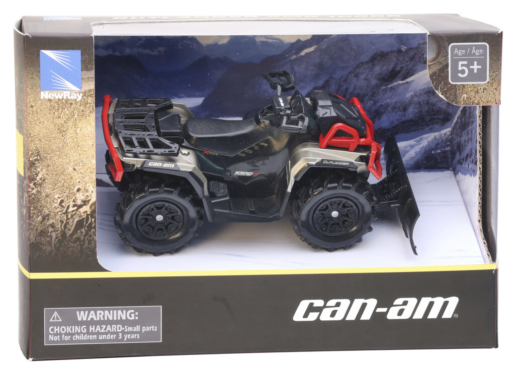 Can-Am Outlander XMR 1000R mit Schneeschild