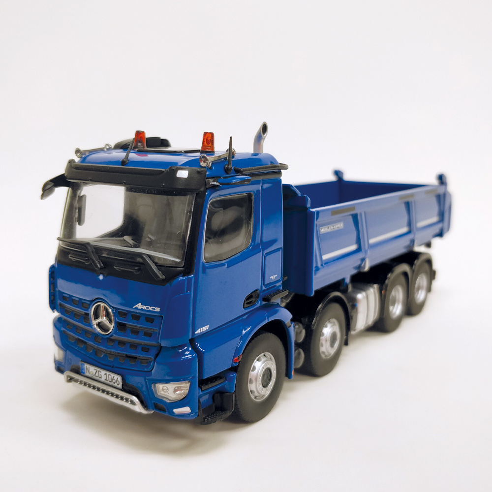 Mercedes Benz Arocs 8x4 Meiler Kipper blau-1