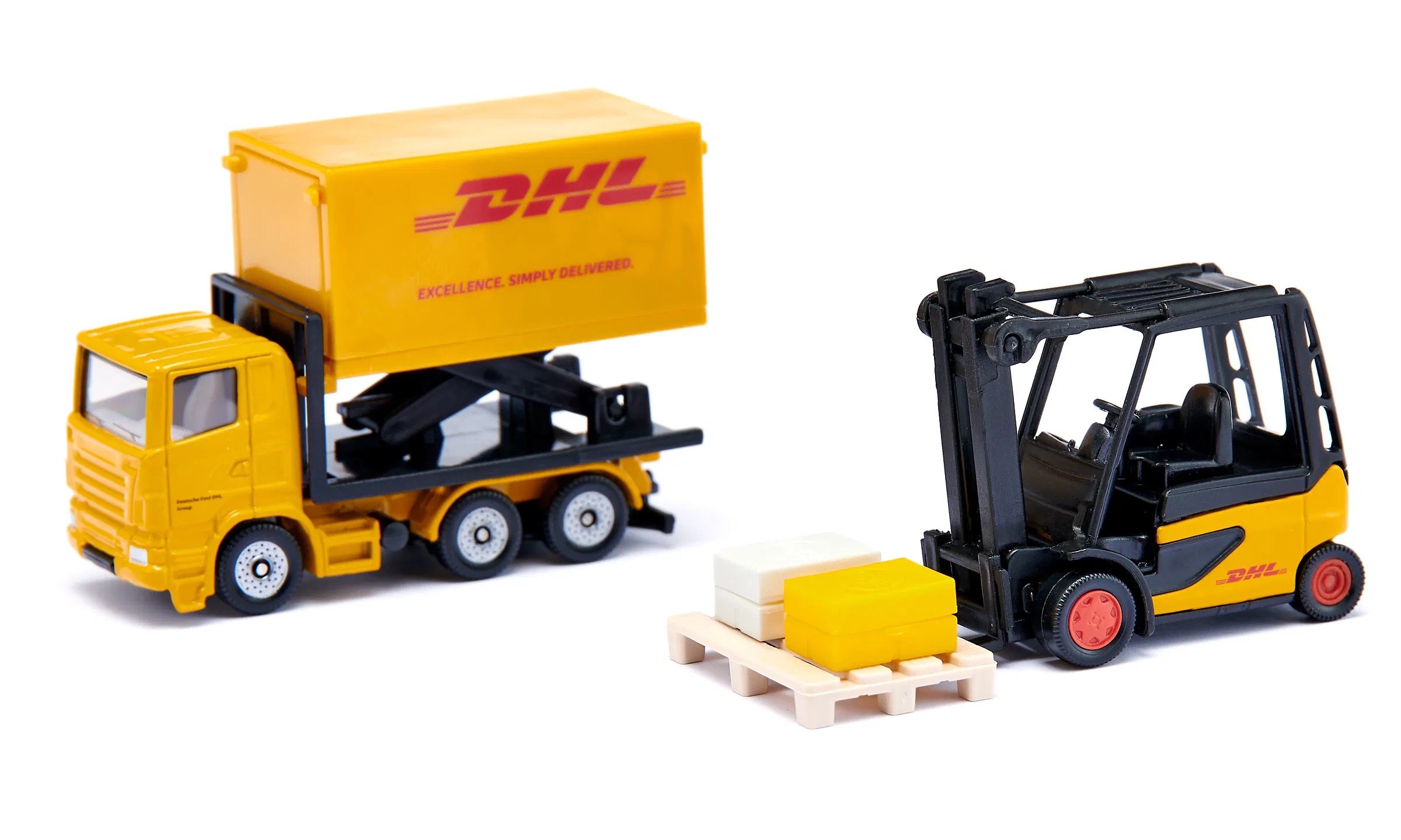 DHL Logistikset Modell von Siku 