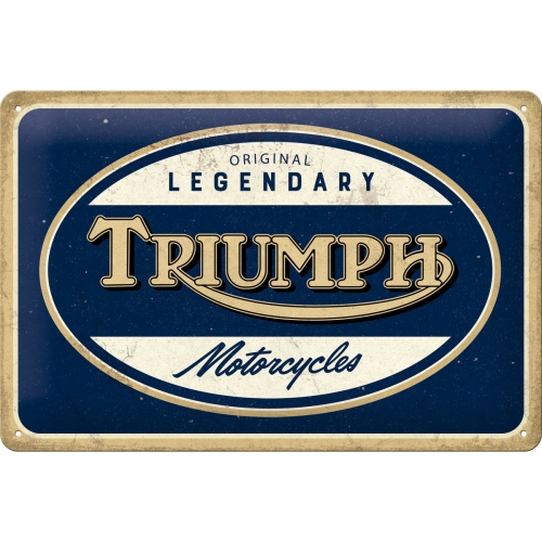 Blechschild Triumph Legendary Motorcycles-1