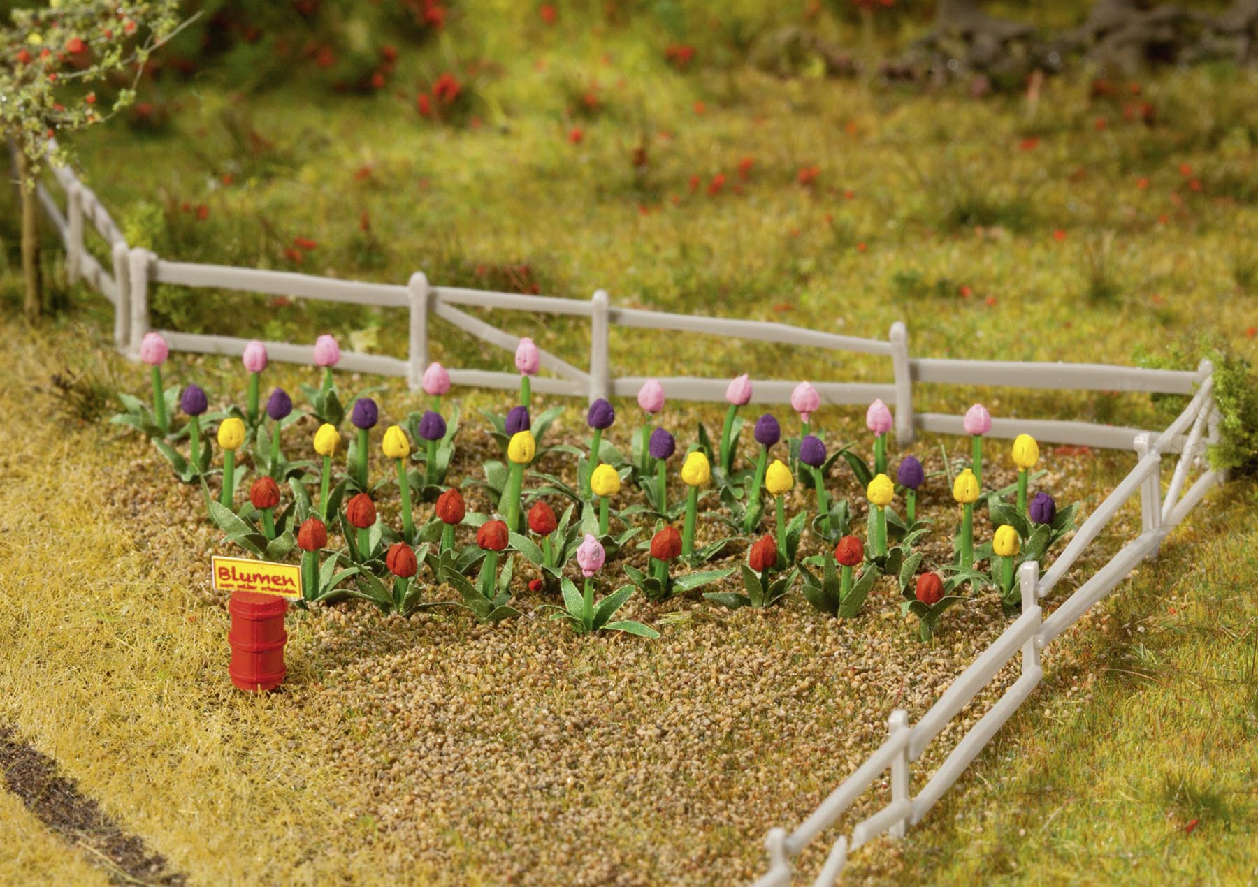 36 Tulpen Modell von Gebr. Faller 1:87