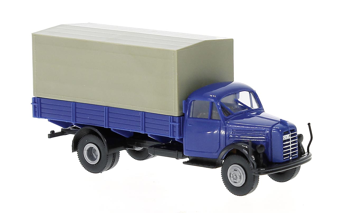 Borgward B 4500 Pritsche/Plane Modell von Brekina 1:87