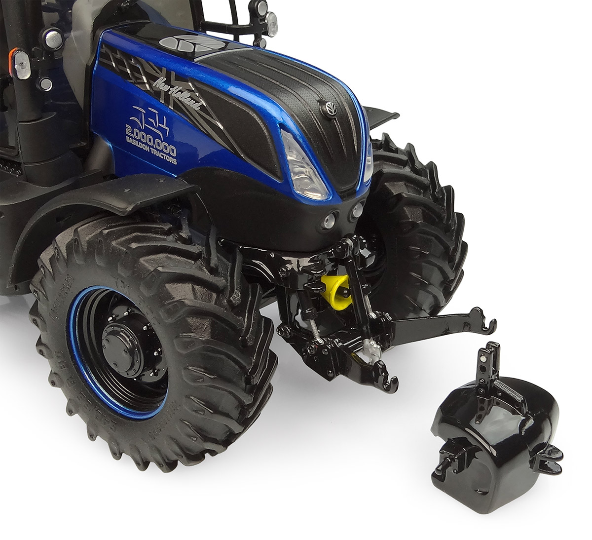 New Holland T7.225 2 Million Basildon Traktor Modell von Universal Hobbies 1:32