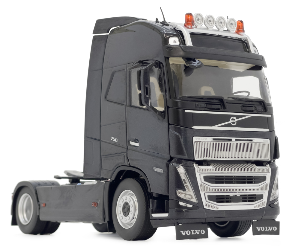 Volvo FH5 4x2 anthrazit Modell von MarGe Models 1:32