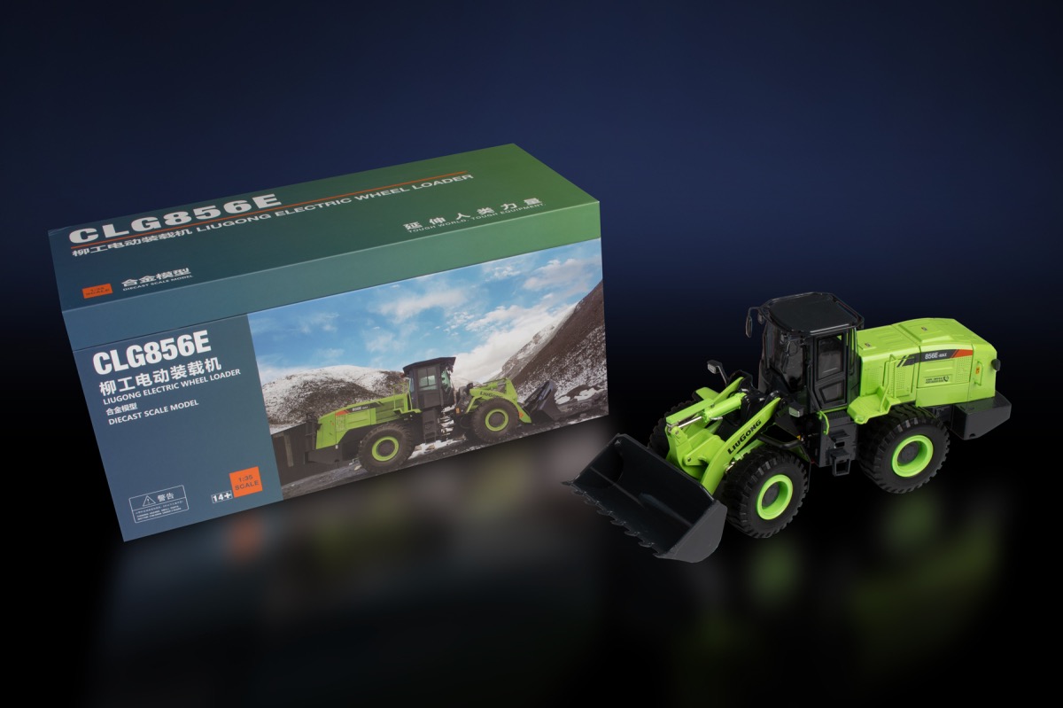 Radlader CLG856E Liugong Modell von Imc Models 1:35