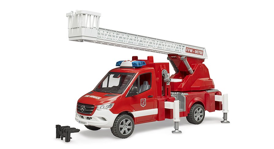 MB Sprinter Feuerwehr mit Drehleiter-1