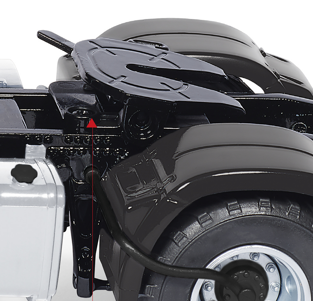 MAN TGS 18.510 4x4 BL 2-Achs Zugmaschine grün Modell von WIKING 1:32