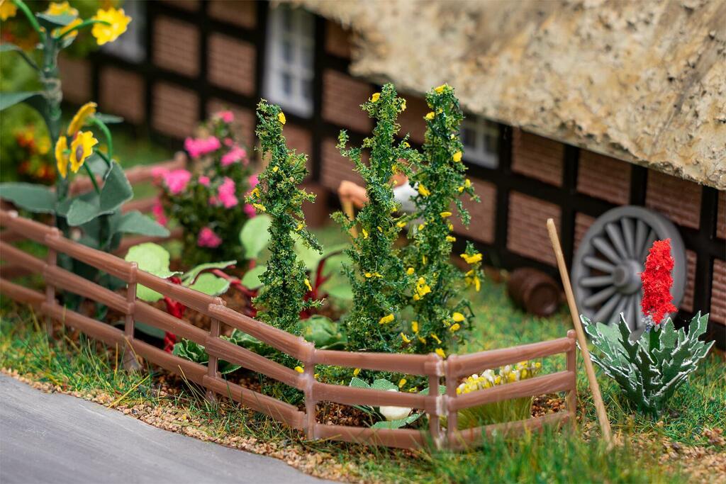 Stangenbohnen Modell von Faller 1:87