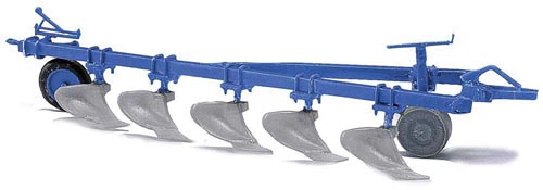 Fortschritt B200 Aufsattel-Beetpflug „blau“ Modell von Busch 1:87