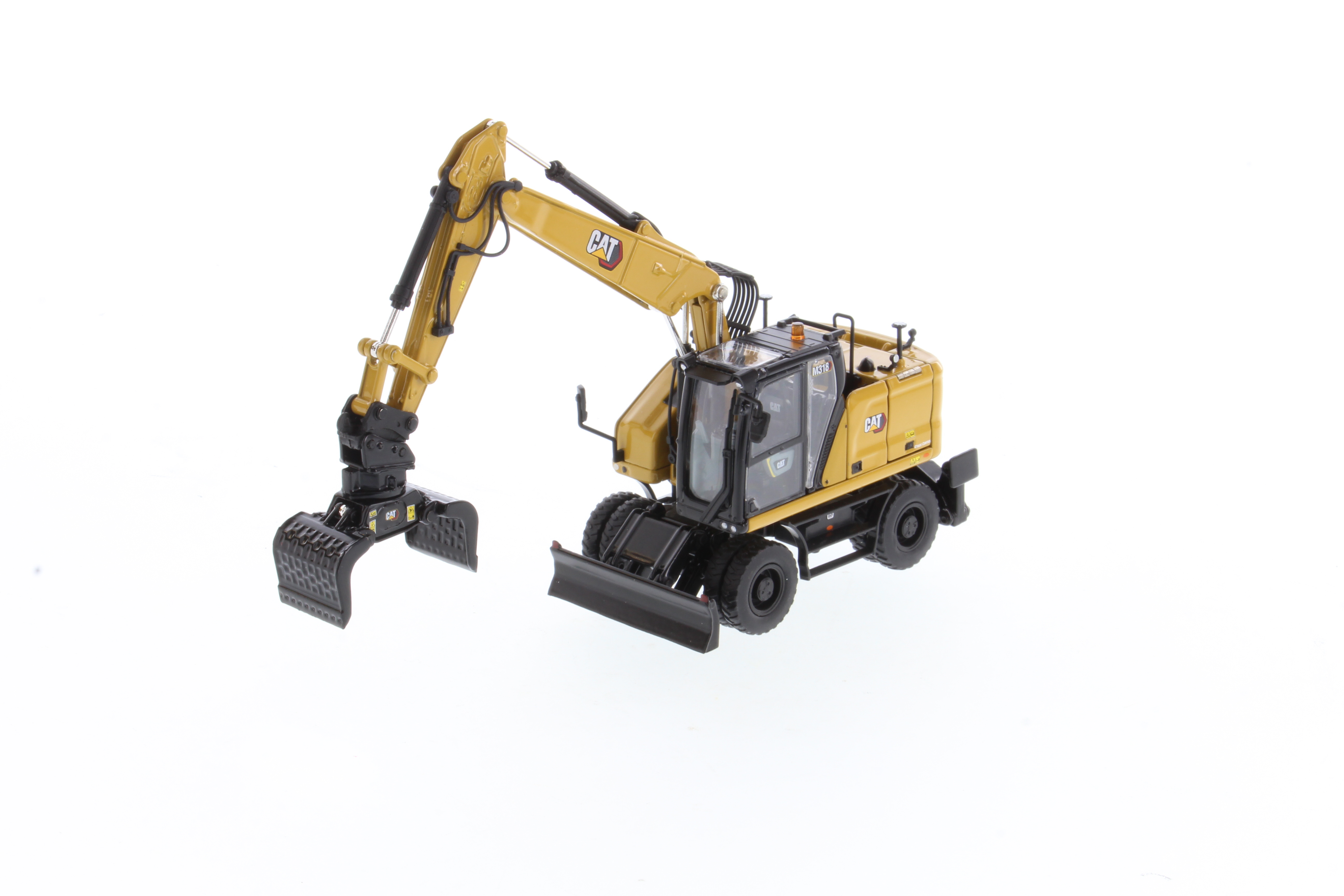 CAT M318 Mobilbagger mit Werkzeugen-1