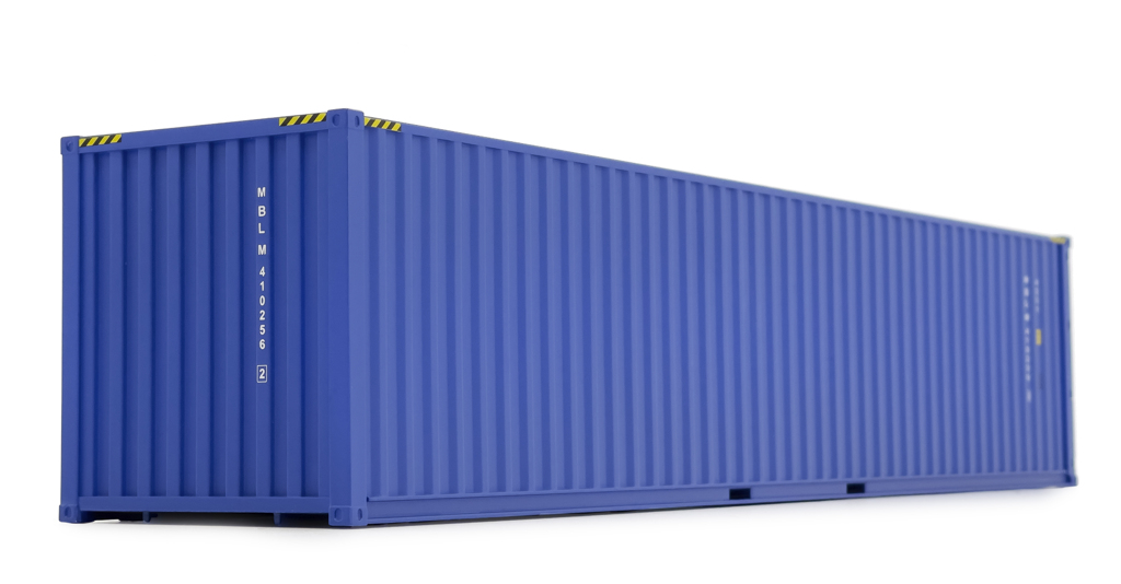 Seefrachtcontainer 40t blau-1