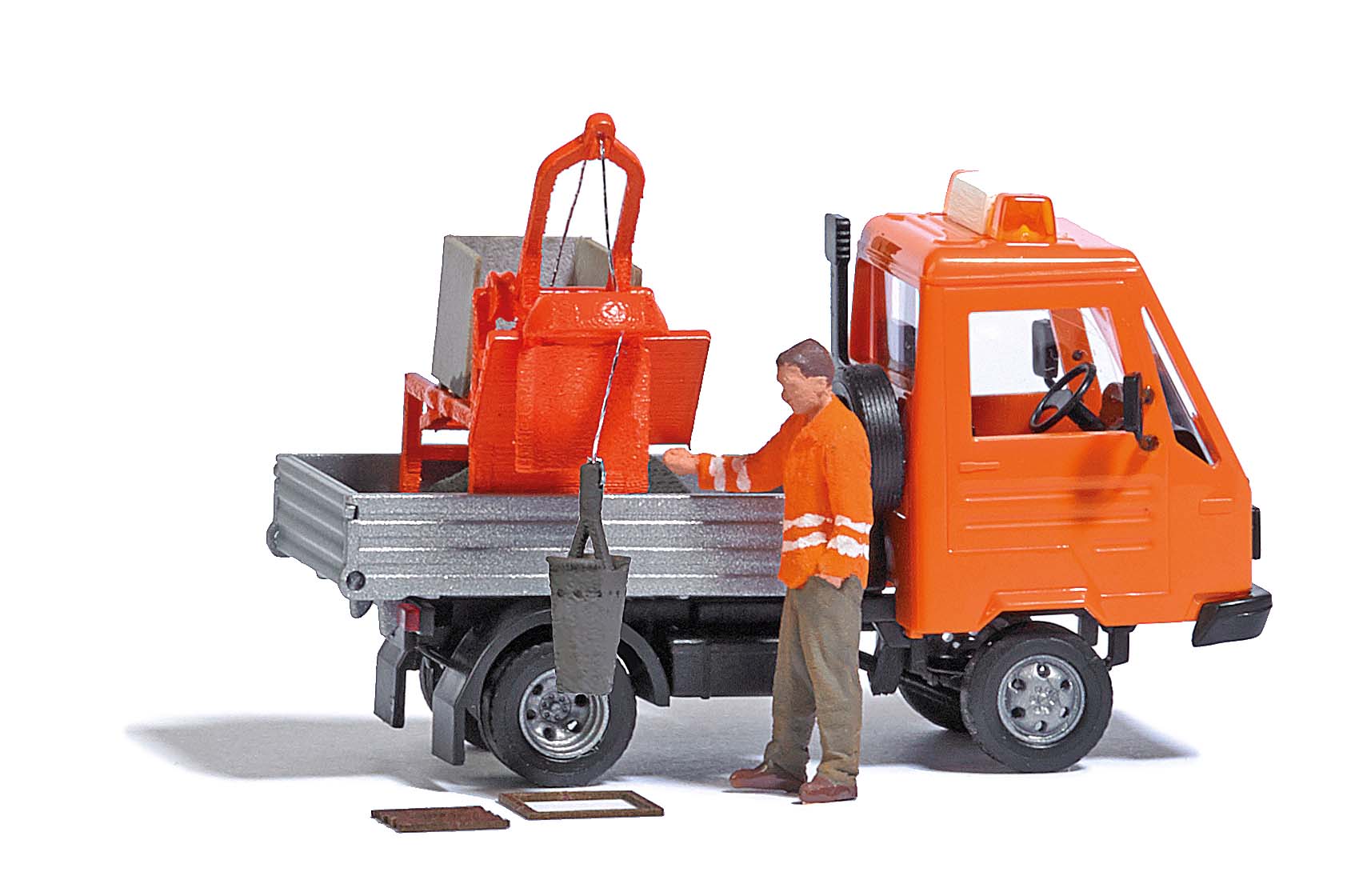 Sinkkastenreinigung Modell von Busch 1:87