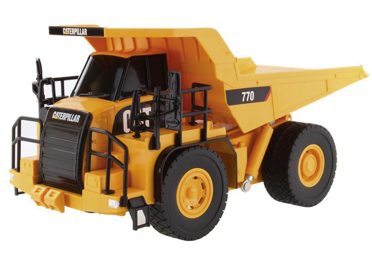 Cat 770 Mining Truck (Bergbau) mit R/C Radio Controlled Modell von DieCast Masters 1:35
