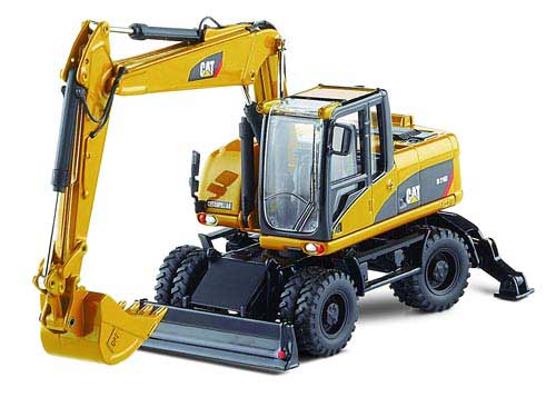 CAT M316D Mobilbagger Modell von DieCast Masters 1:50