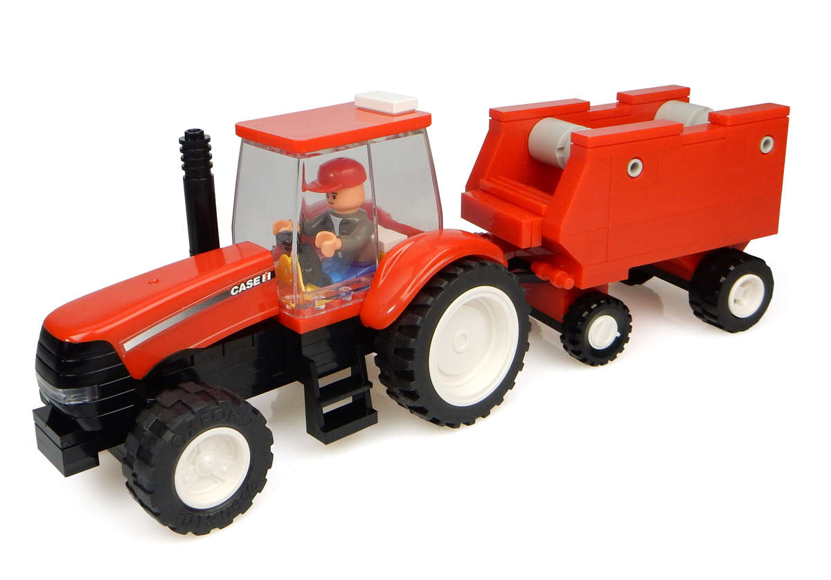 UH Kids Case IH Traktor mit Ballenpresse Bausatz