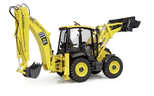 Komatsu WB97S-8 Modell von Universal Hobbies 1:50