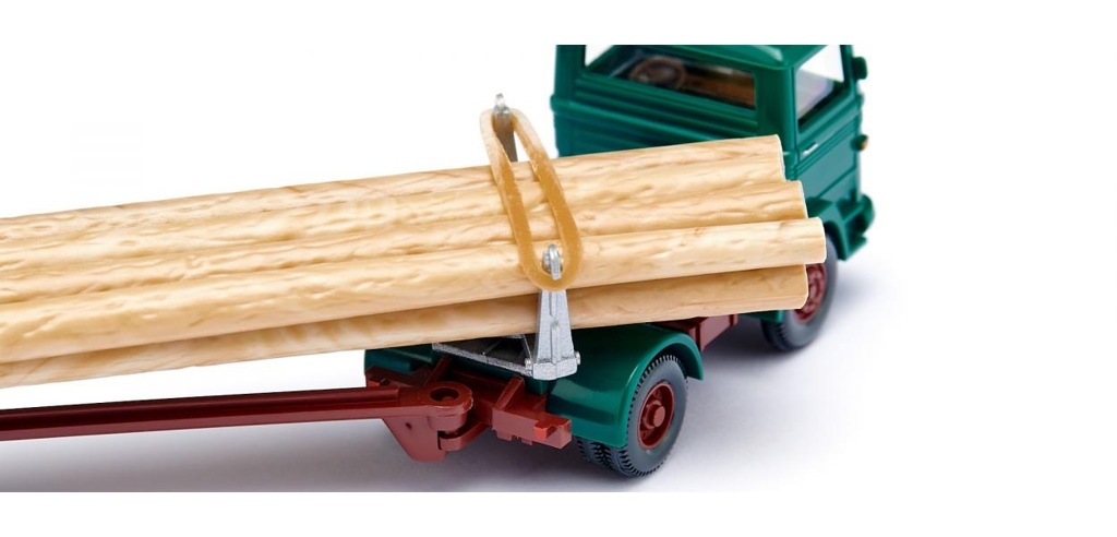 Langholztransporter MB LPS 1317 Modell von WIKING 1:87