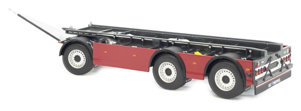 GS Meppel Containertransporter rot Modell von MarGe Models 1:32