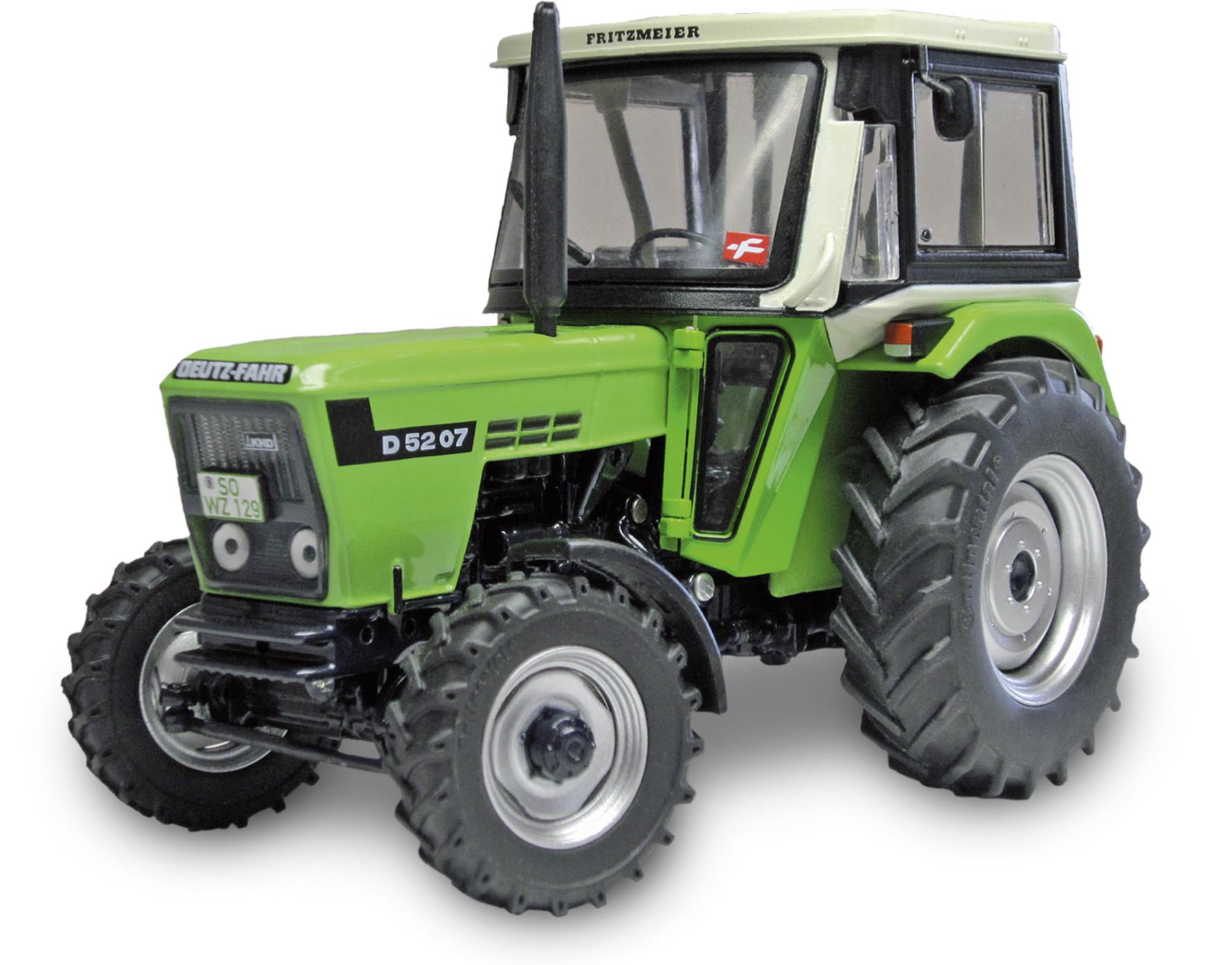 Deutz D 52 07 A mit Fritzmeier-Verdeckkabine (1980 - 1984) Modell von Weise-Toys 1:32