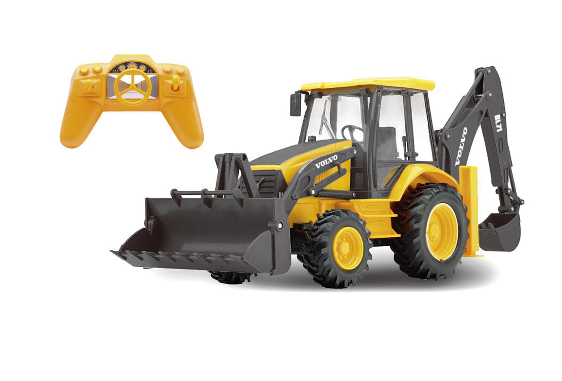 RC Volvo BL71 Bagerlader ferngesteuert Modell von NewRay 1:18