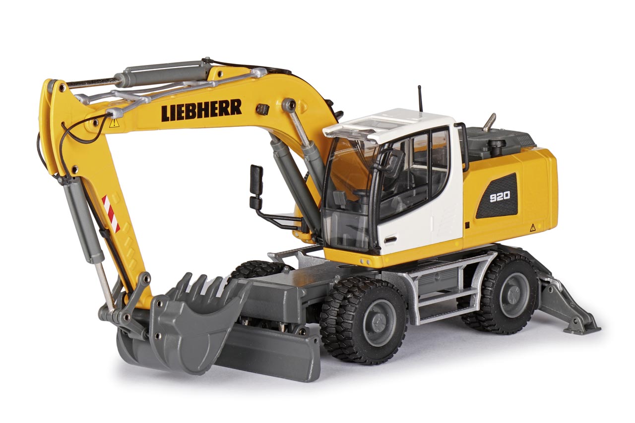 Liebherr A 920 Mobilbagger Stufe IIIA mit Monoblockausleger Modell von Conrad 1:50