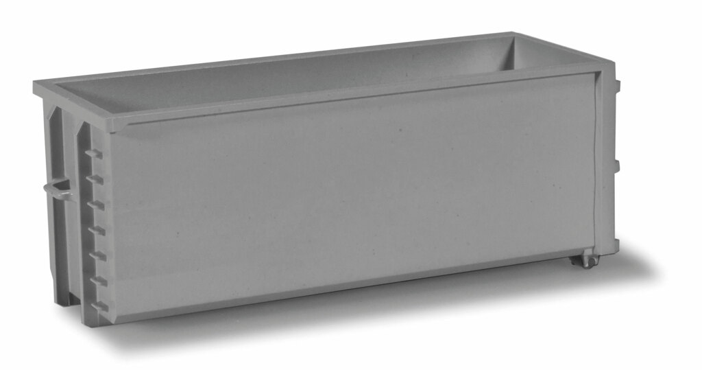 Abrollmulden grau 2 Stück-1