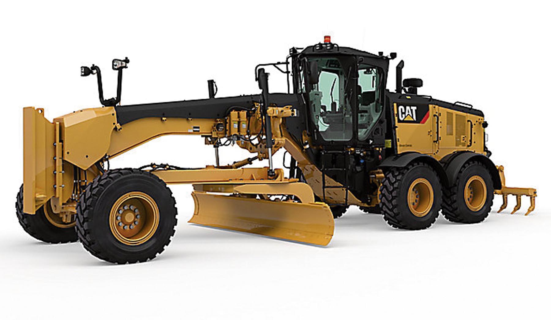 CAT 14M3 Motor Grader Modell von DieCast Masters 1:50