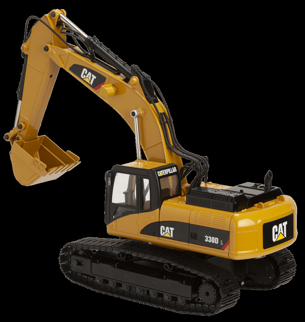 RC CAT 330D L Hydraulik Bagger Modell von DieCast Masters 1:20