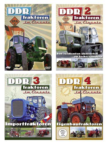 DDR-Landtechnik als Paket (Teil 1 bis 4)