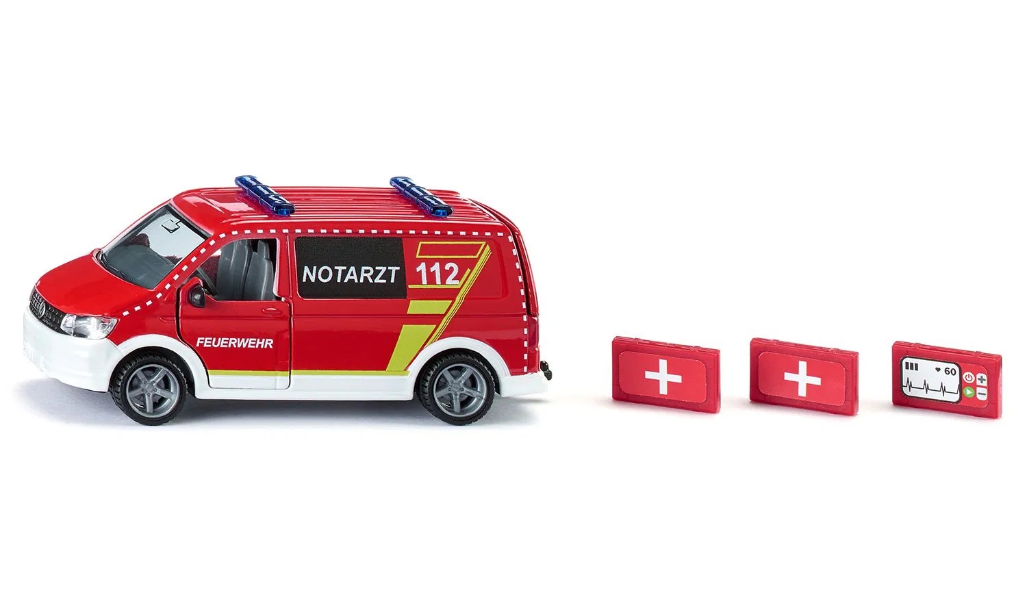 VW T6 Notarztwagen Modell von Siku 1:50