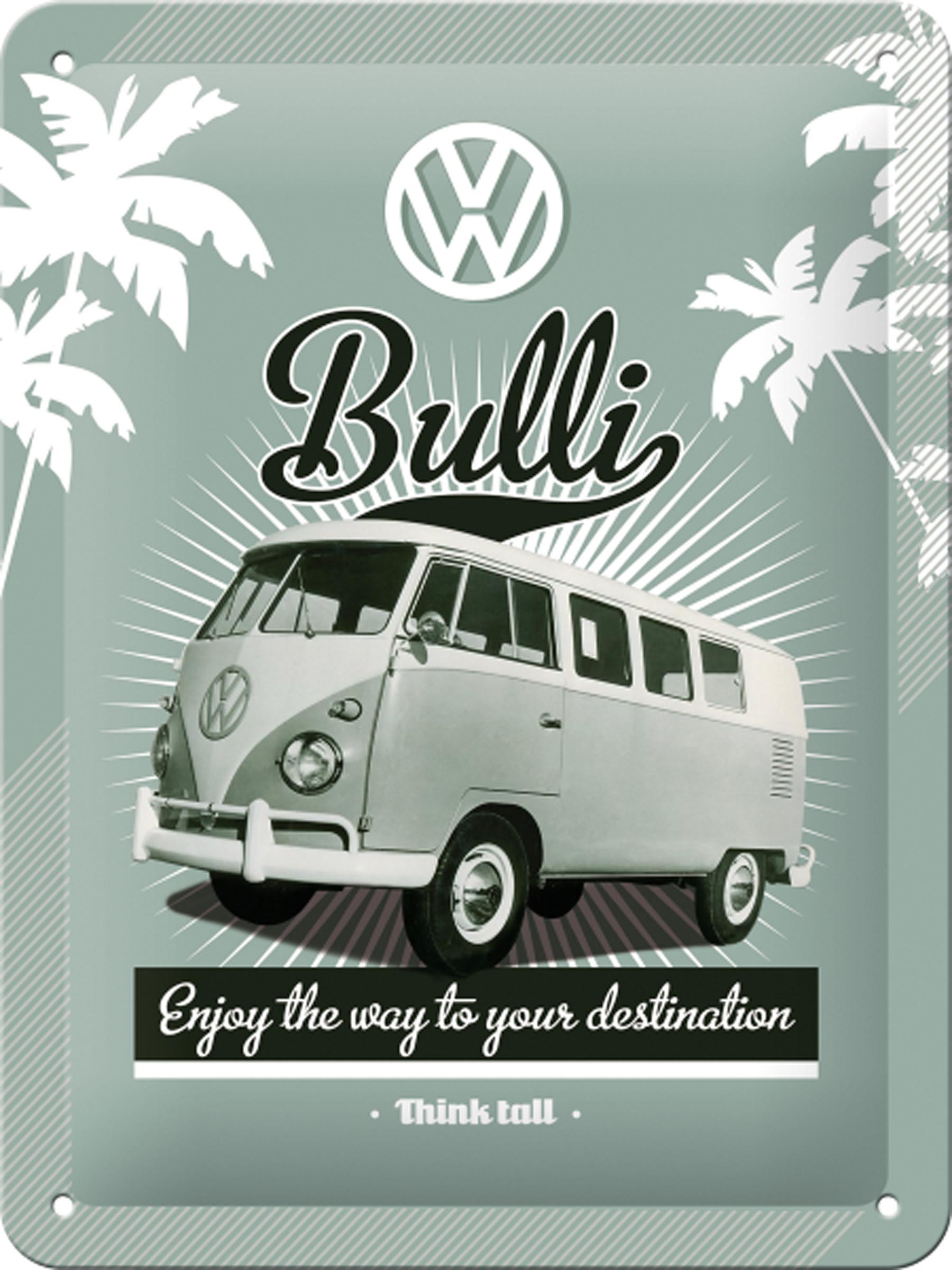 Blechschild „VW Bulli““