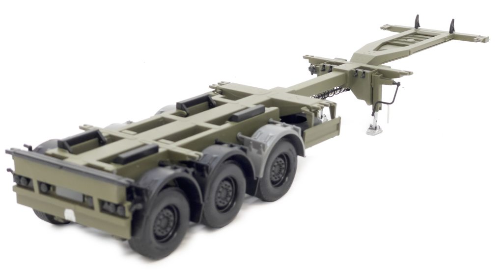 Pacton ausziehbares Seefracht-Containerchassis-1