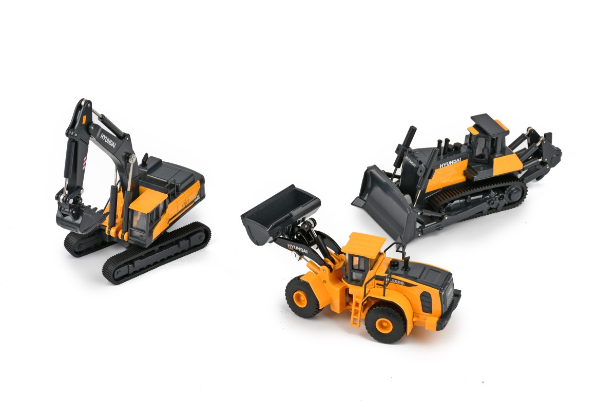 Hyundai Construction set Modell von Imc Models 1:87