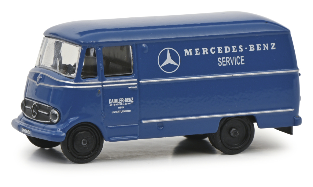 Mercedes-Benz L319 Kasten blau-1