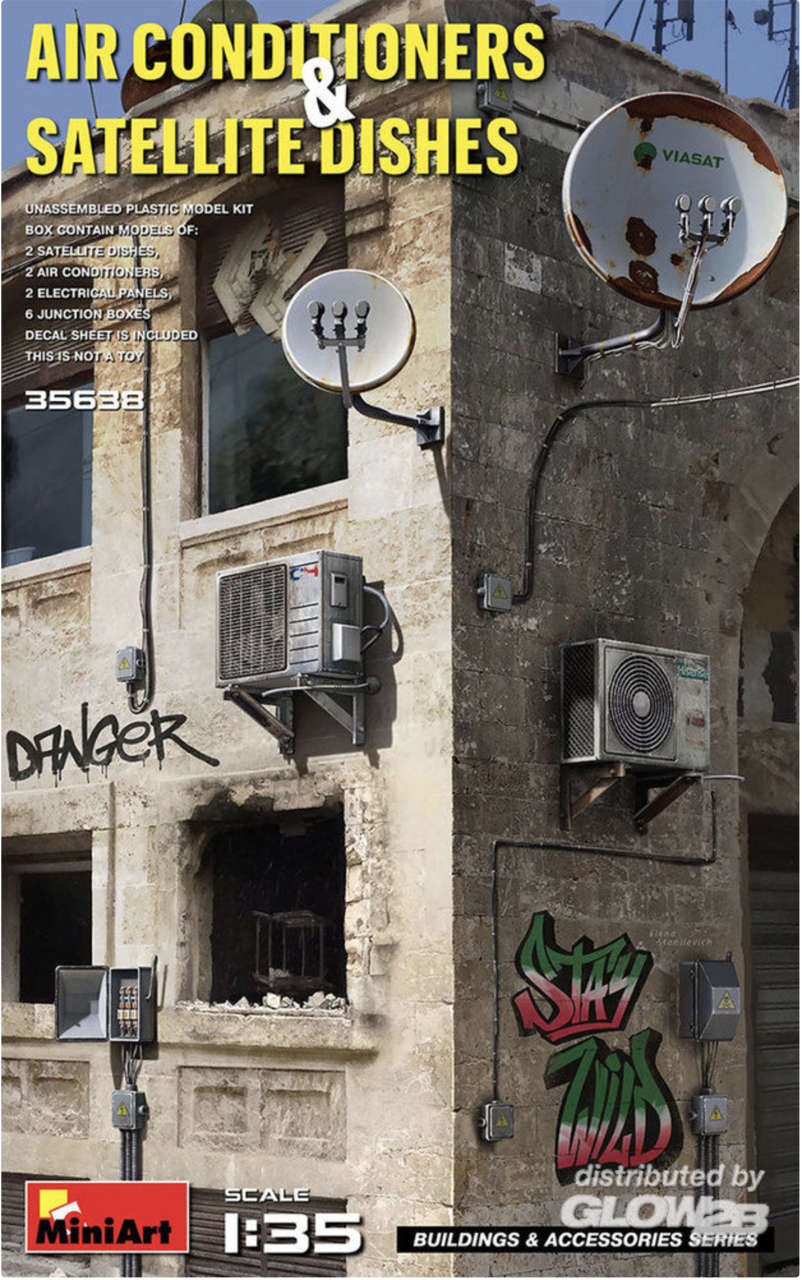 Klimaanlagen und Satellitenschüsseln-1