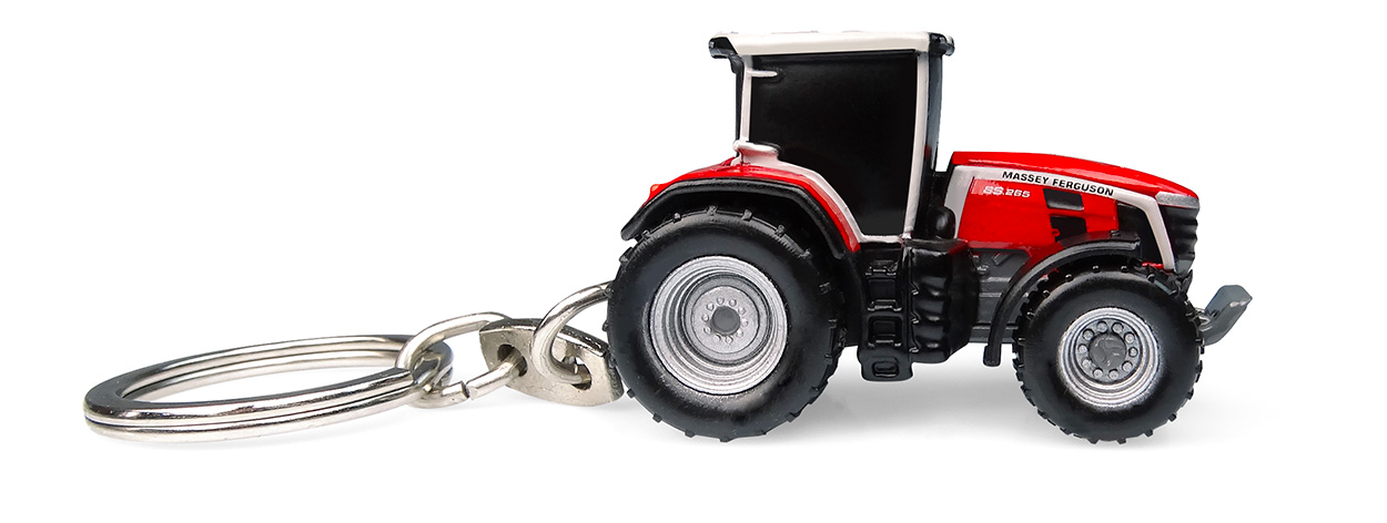 Massey Ferguson 8S.265 Schlüsselanhänger Modell von Universal Hobbies 