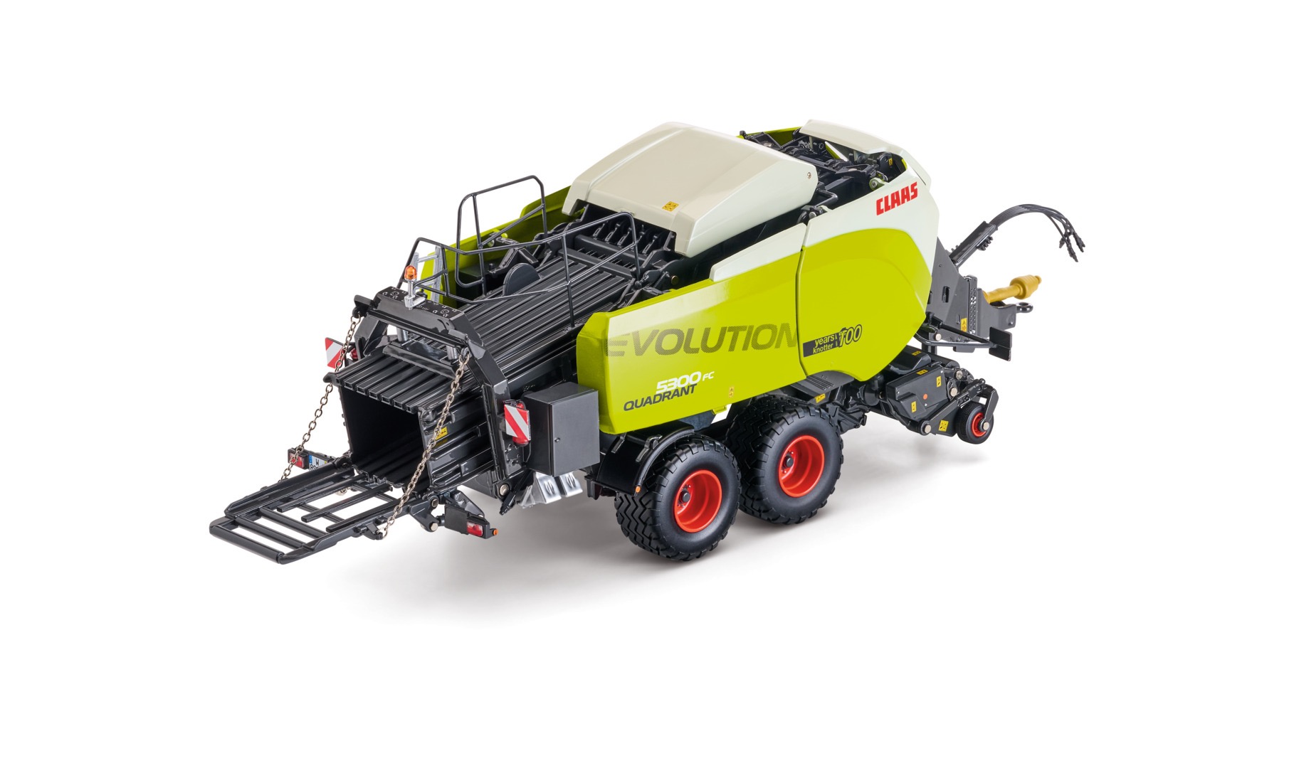 Claas Quadrant 5300 FC Evolution „100 Jahre Claas Knoter“ Modell von Ros 1:32