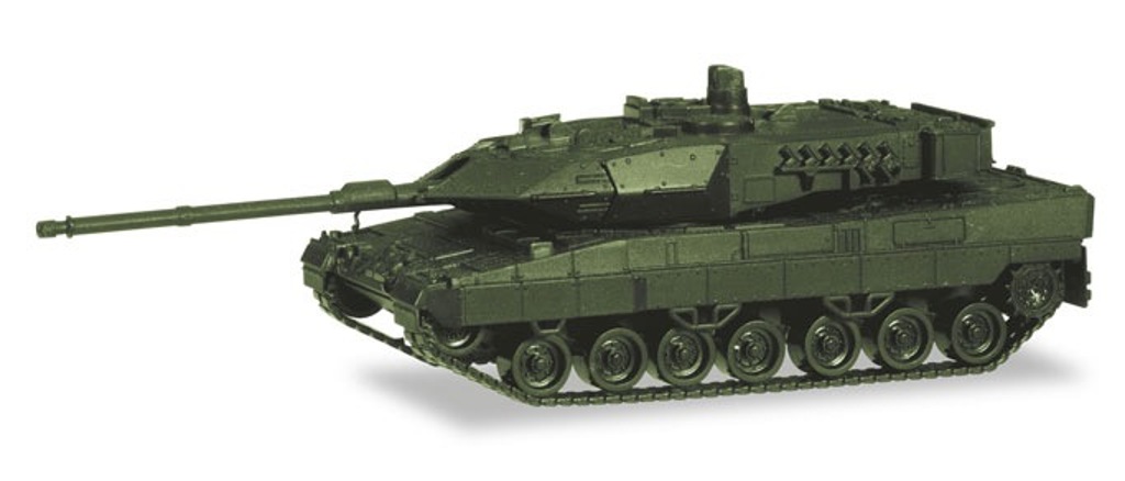 Kampfpanzer Leopard 2A7, undekoriert Modell von Herpa 1:87
