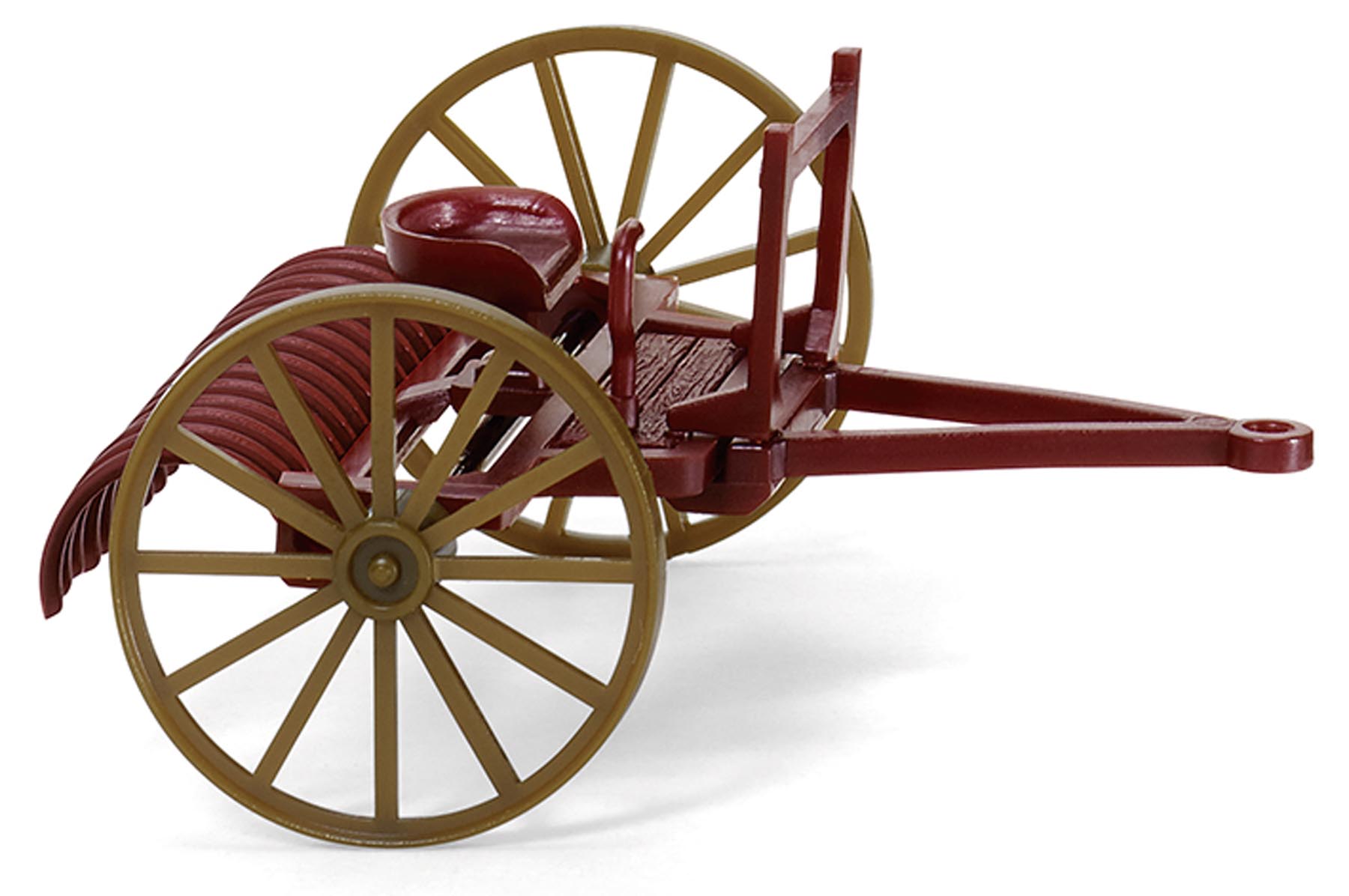 Schlepprechen (weinrot) Modell von WIKING 1:87