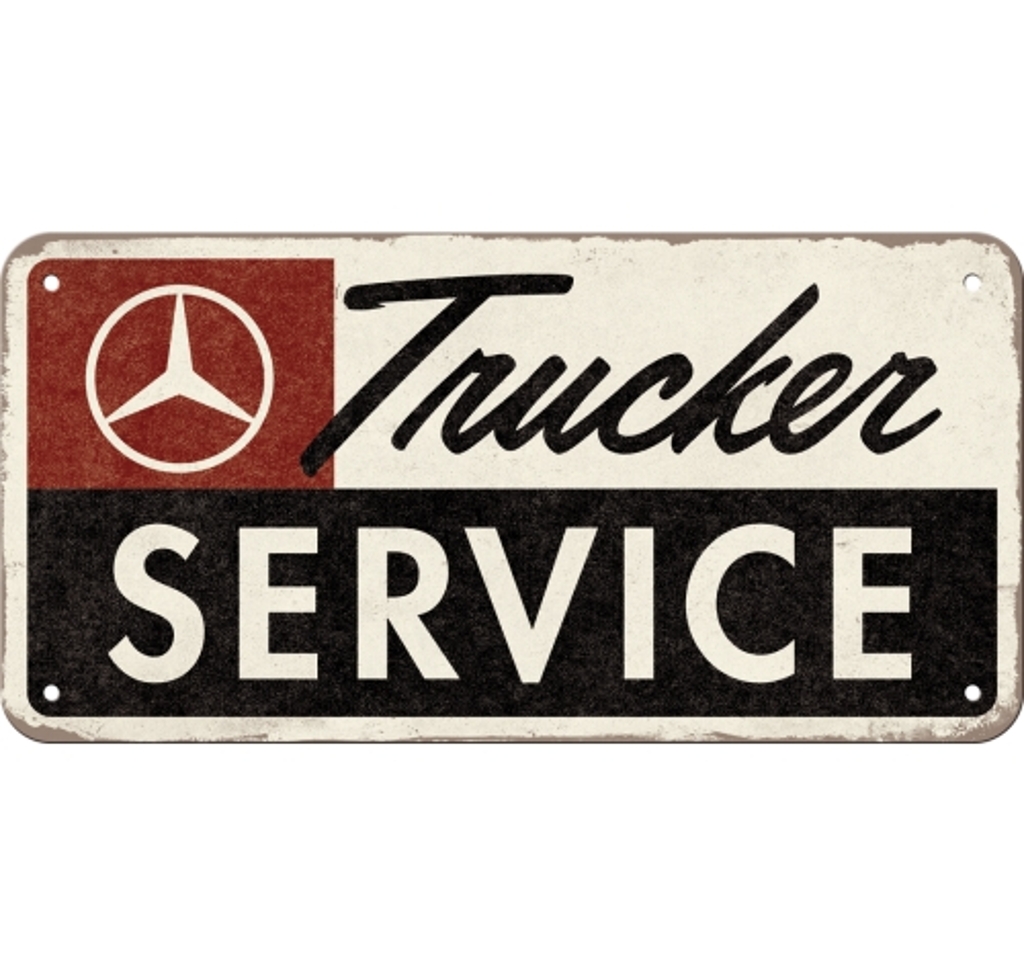 Hängeschild Daimler Truck - Trucker Service-1