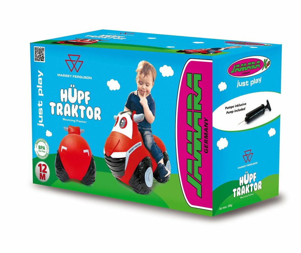 Massey Ferguson Hüpftraktor mit Pumpe