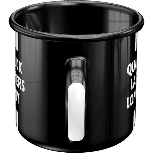 Emaille Becher Daimler Truck Drivers Only