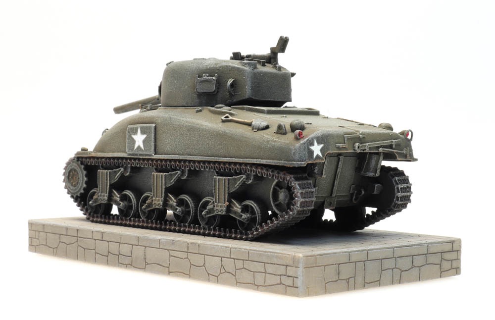 Sherman M4A1 Denkmal Modell von Artitec 1:87