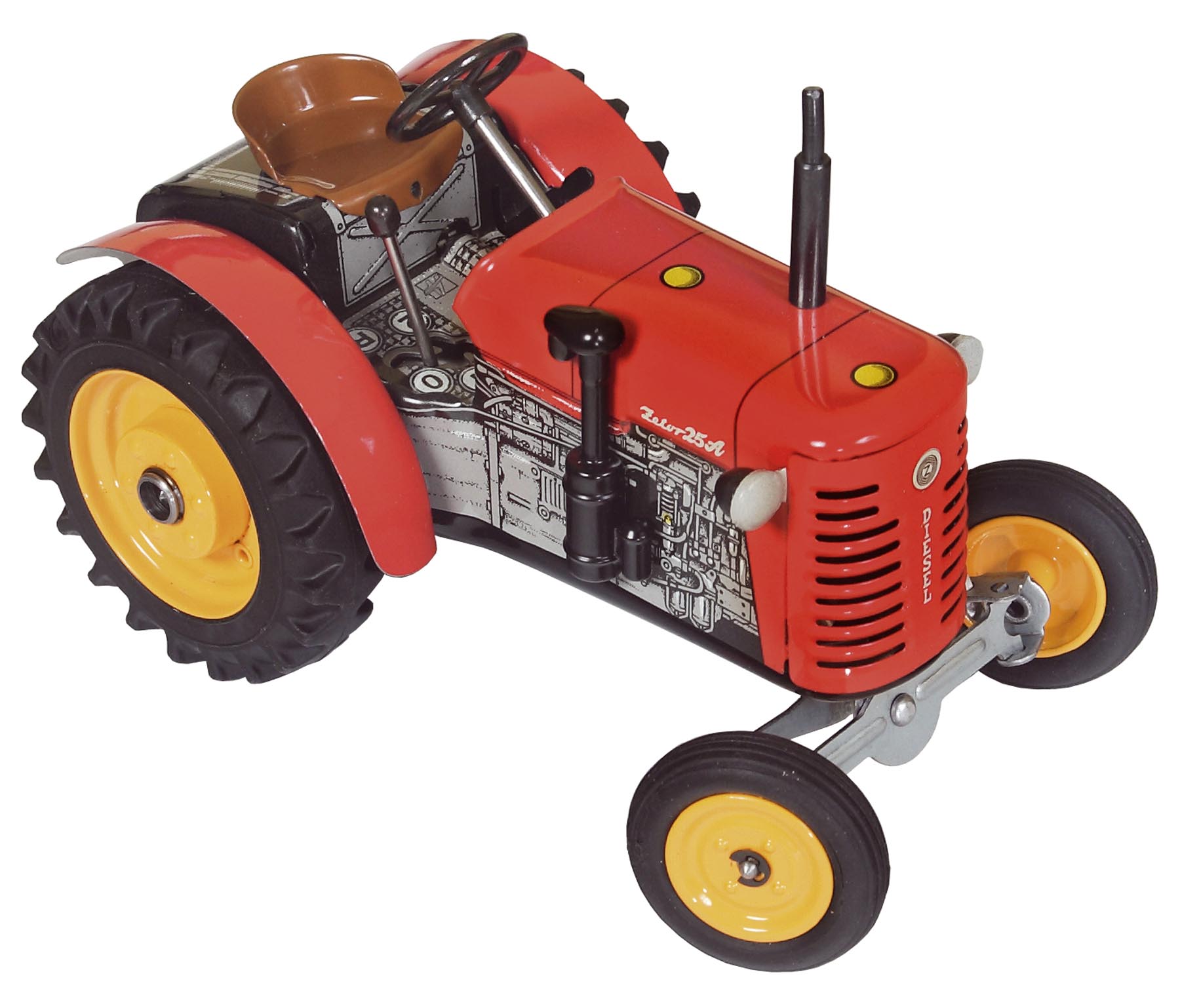 Zetor 25A Traktor rot Modell von Kovap 1:25