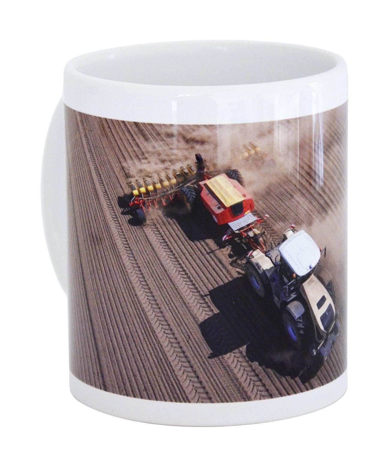 Becher Claas Xerion 4000 mit Väderstad Tempo